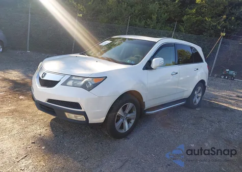 2012 Acura Mdx Technology Package из США, поврежденный, VIN 2HNYD2H4XCH515284